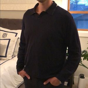 Ermenegildo Zegna cotton long sleeve polo